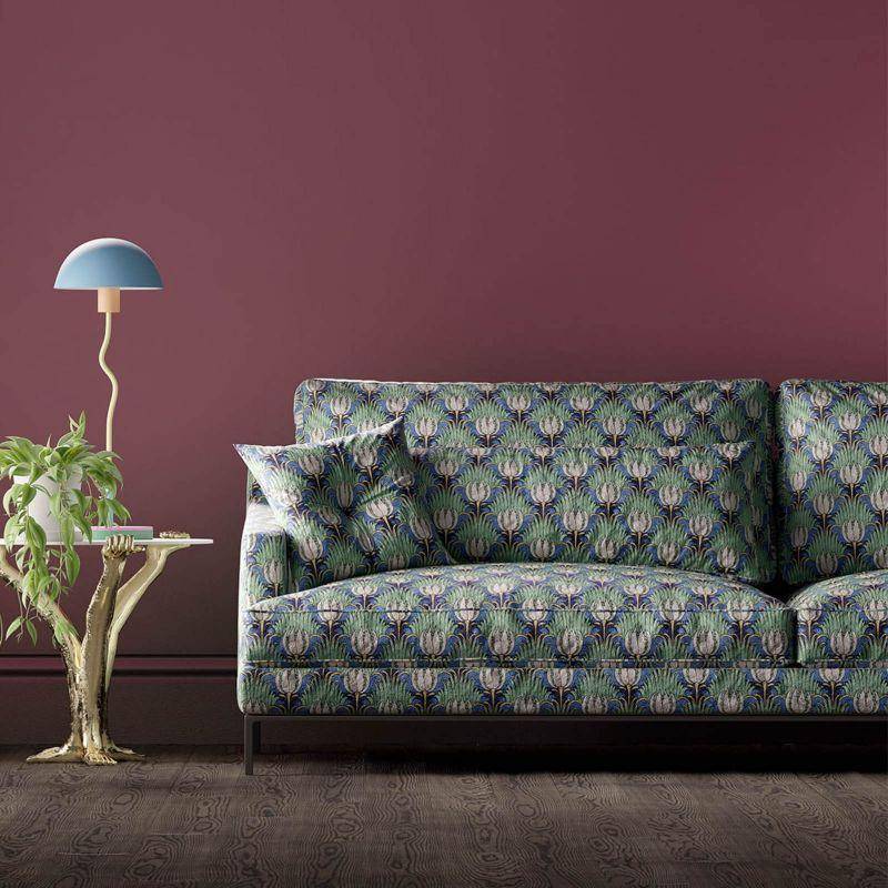 Morris & Co Tulip and Bird Velvet