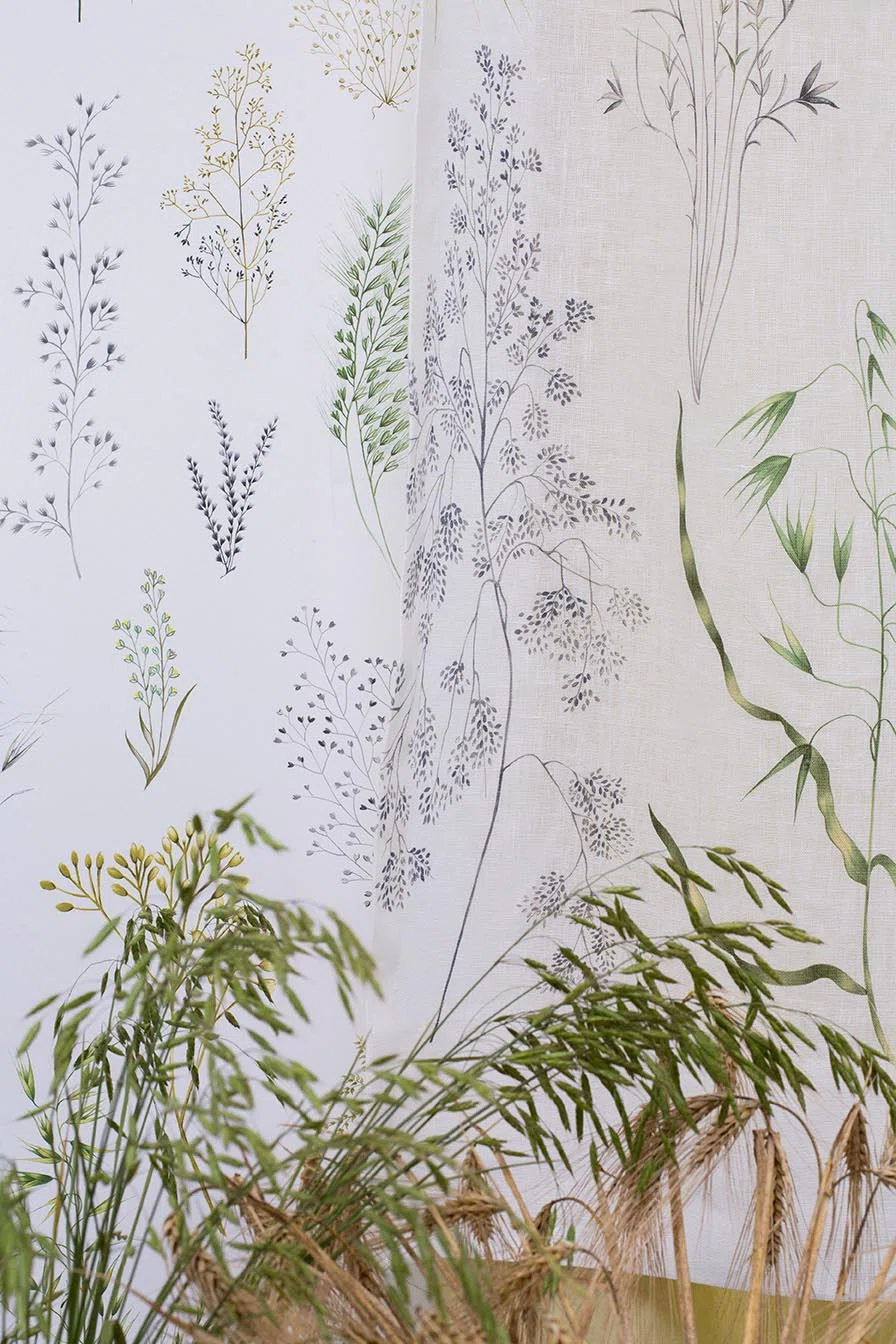 Pierre Frey Les graminees broderie