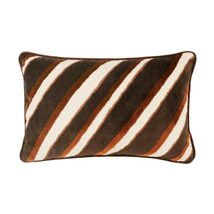Zinc Textile Kissen Melrose FR-Cognac 55x35cm