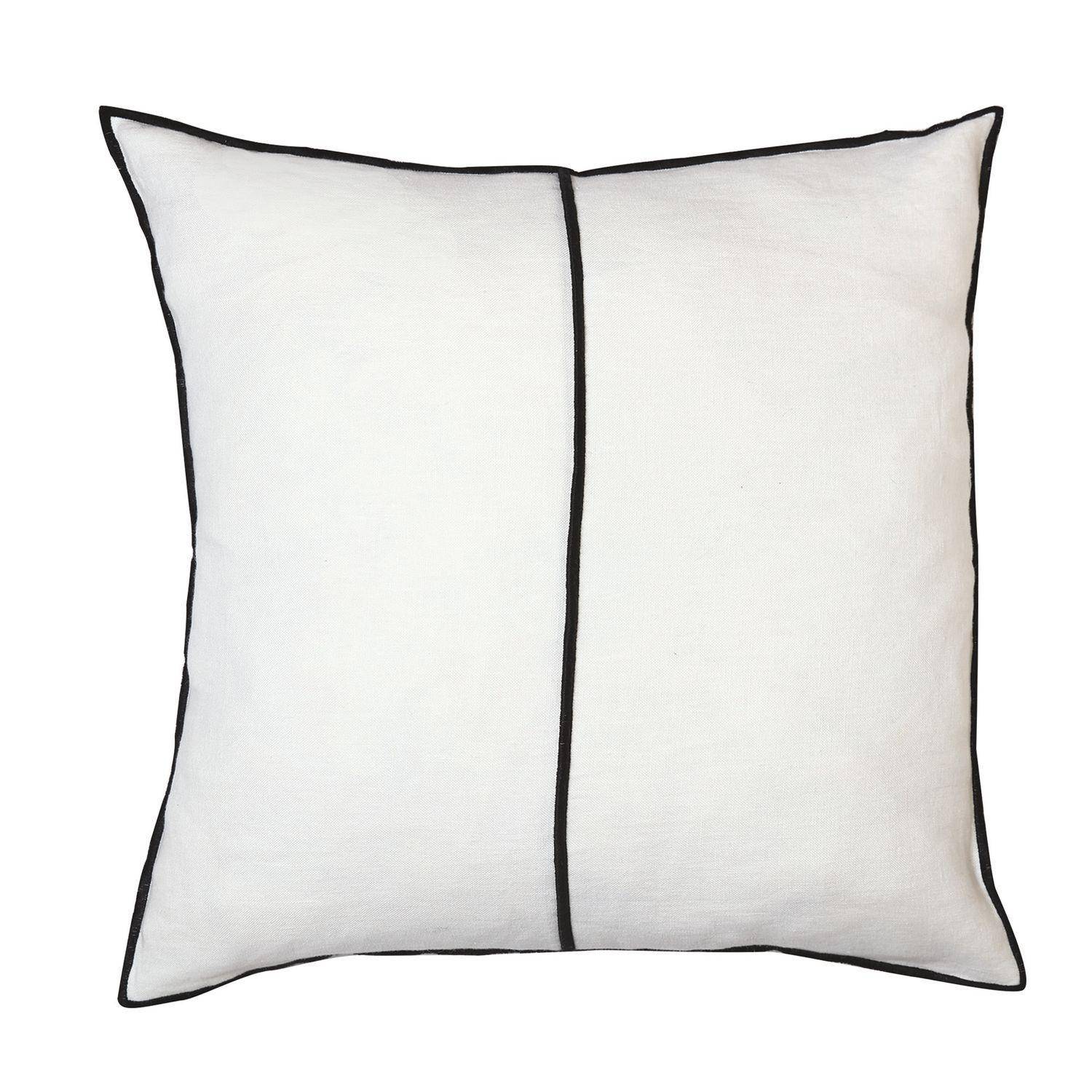Casamance Linen Blanc petale 65x65 cm