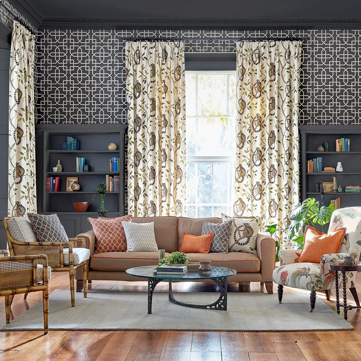 Sanderson Hampton Trellis Wallpaper