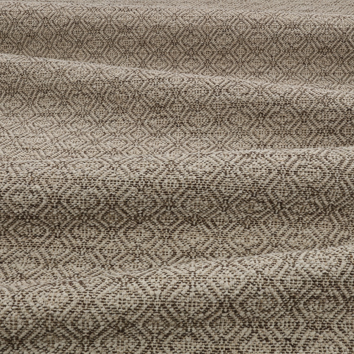 Mark Alexander Inka – Natürliche Leinen-Wolltextil mit Diamant-Muster