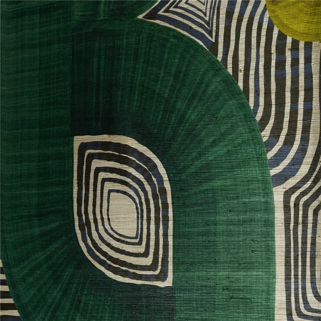Christian Lacroix En Allant Aux Baux Grasscloth