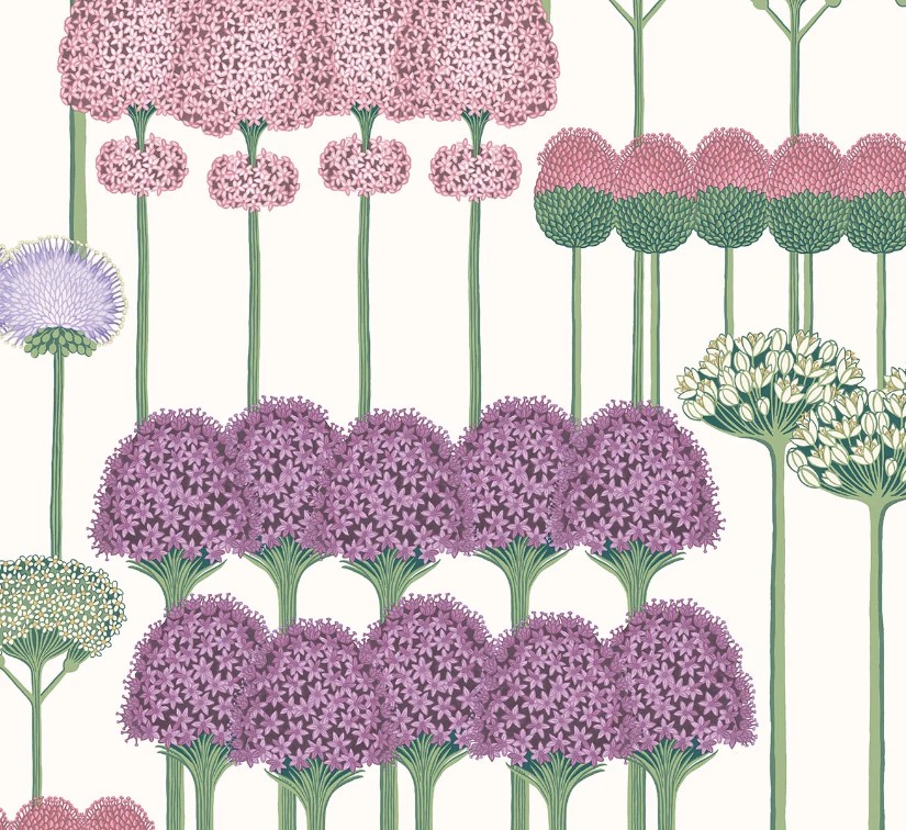 Mulberry, Blush & Lilac on Chalk