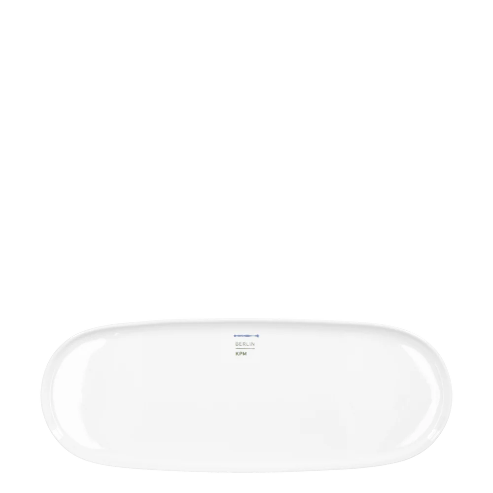 KPM Berlin LAB Servierplatte oval lang aus Porzellan