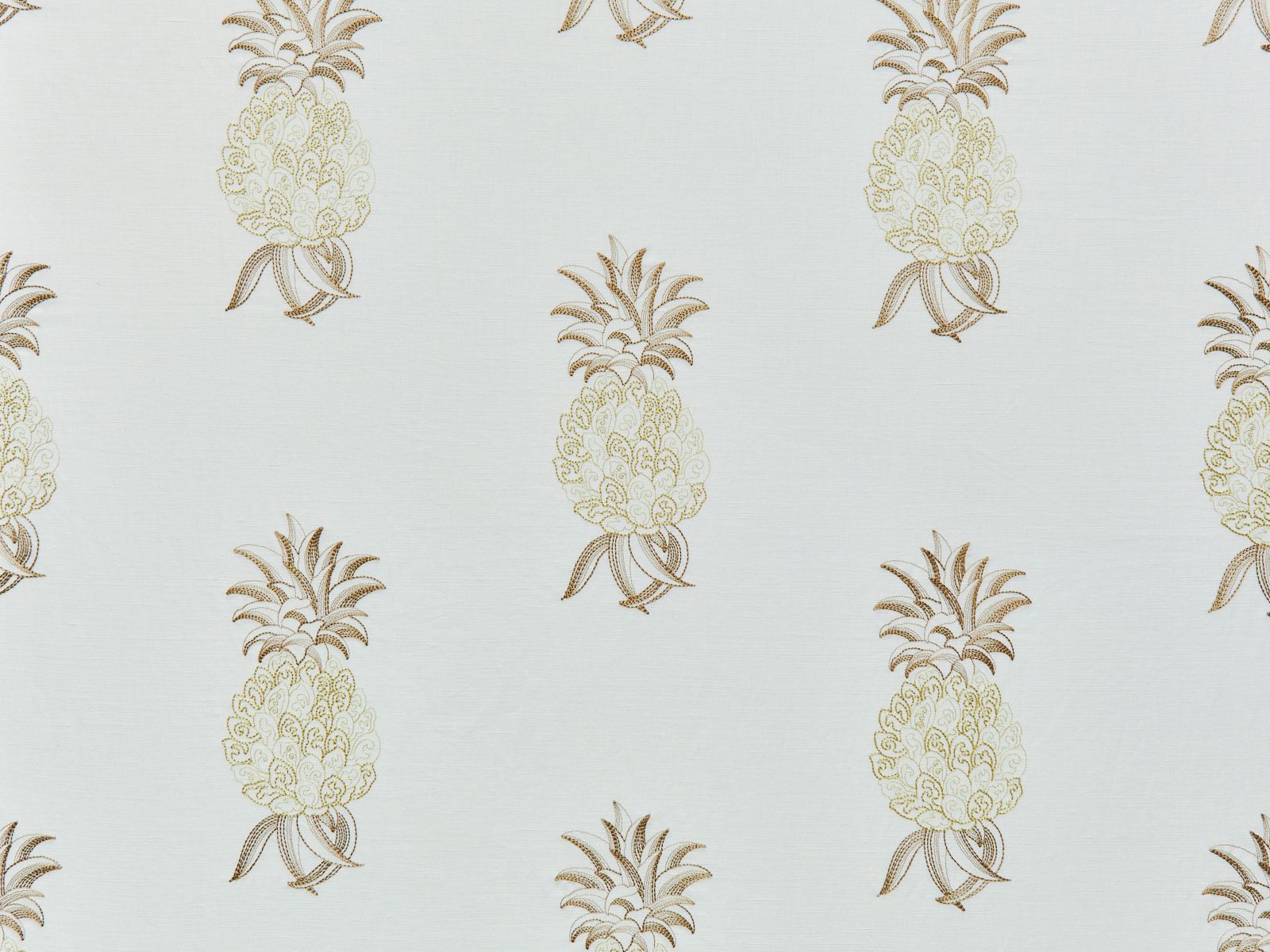 Travers Ananas Embroidery