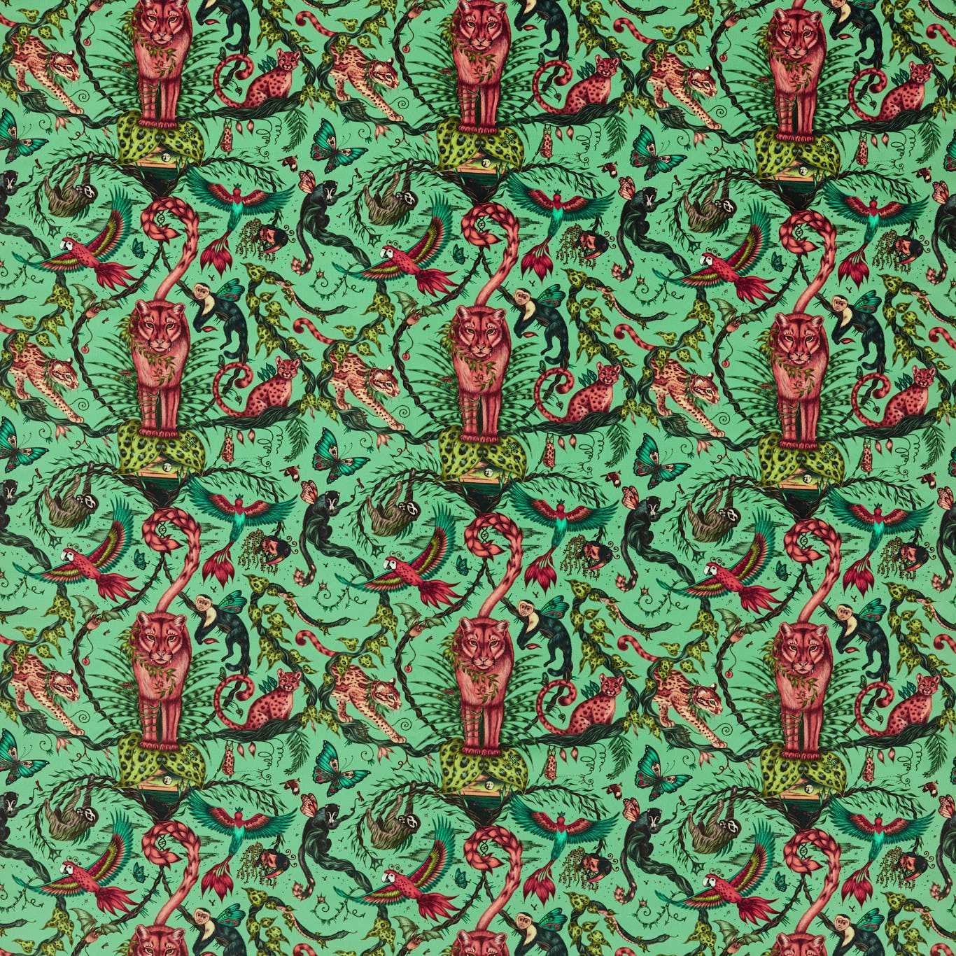 Clarke & Clarke Bosque Dreams Velvet