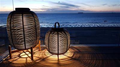 Vincent Sheppard Tika Lantern, black, 41x35 cm