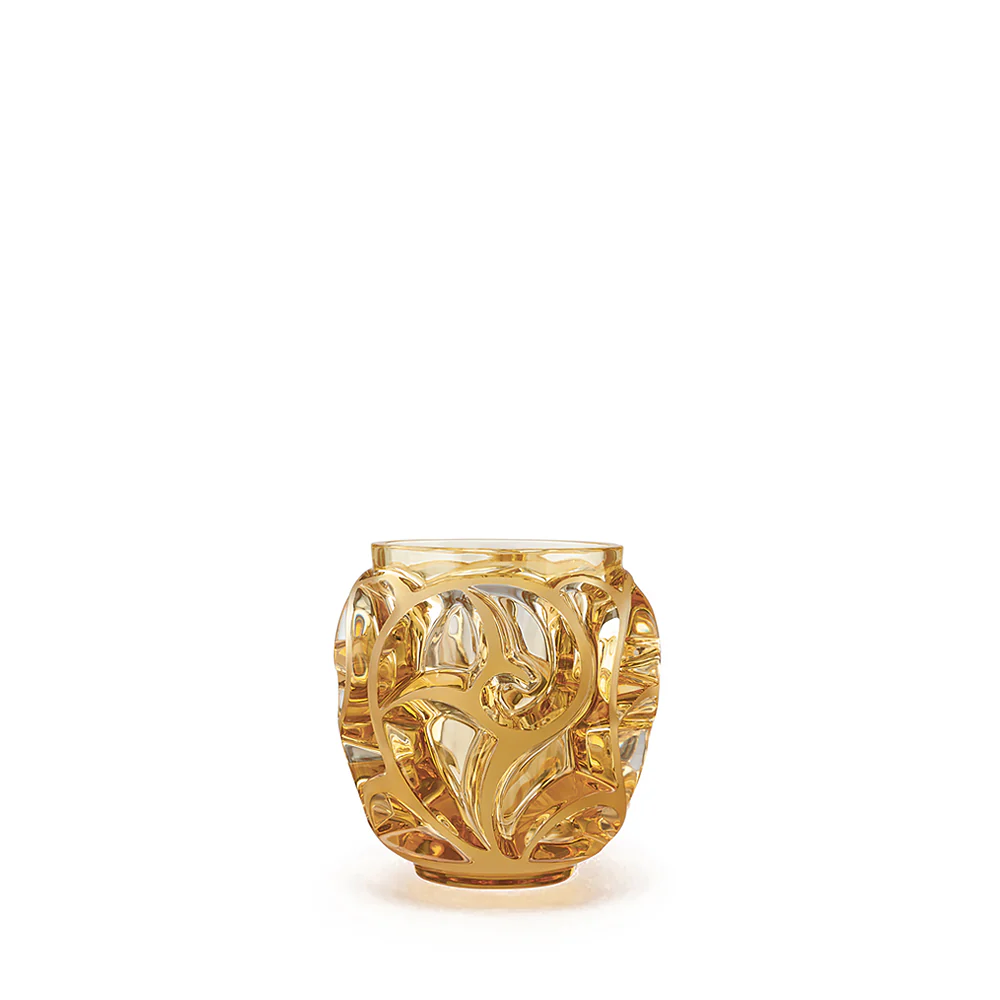 Tourbillion Small Vase Amber