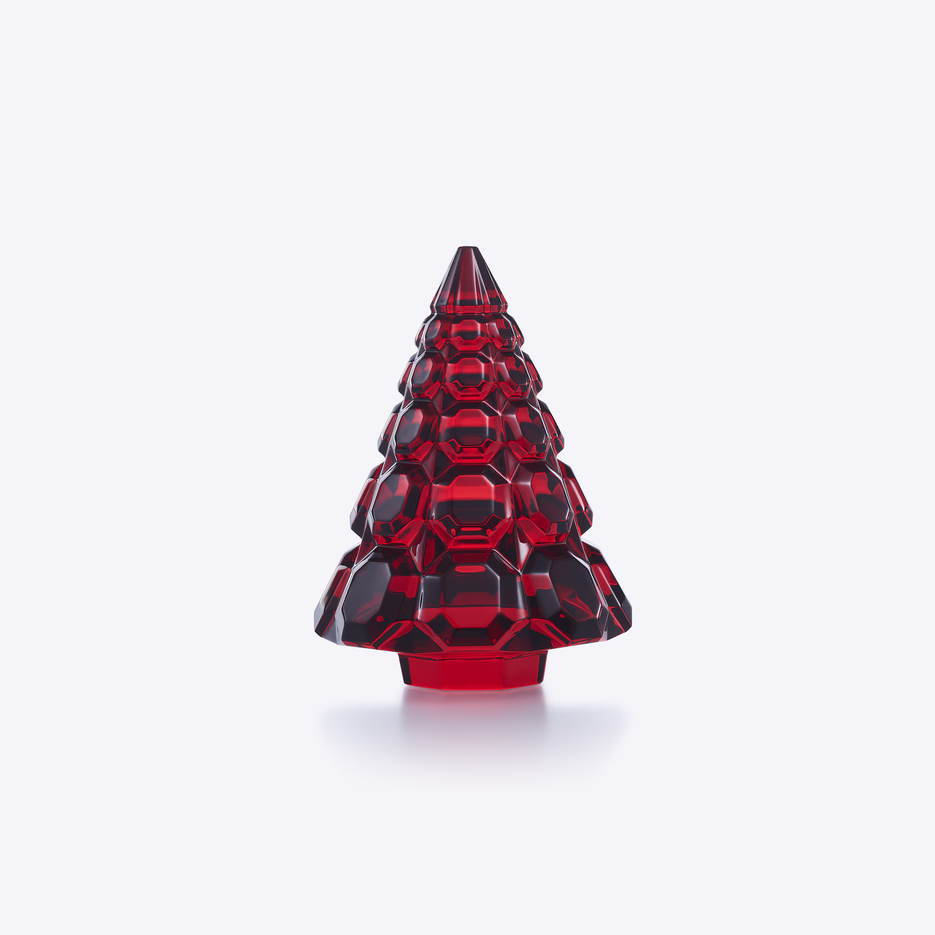 Baccarat Noël Octogone Tanne Rot