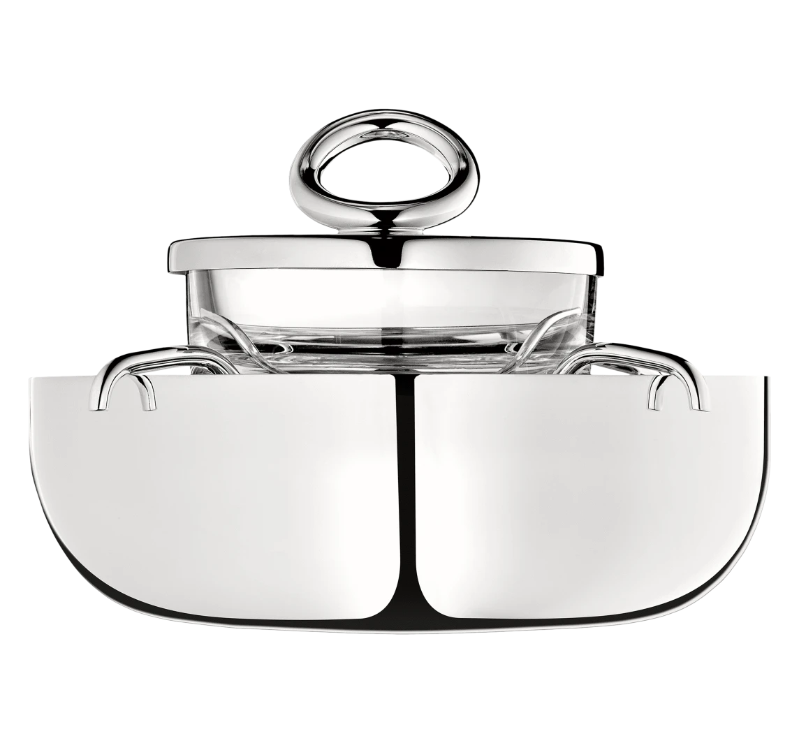 Christofle Vertigo Kavier Schale versilbert Christofle Vertigo Kavier Schale versilbert