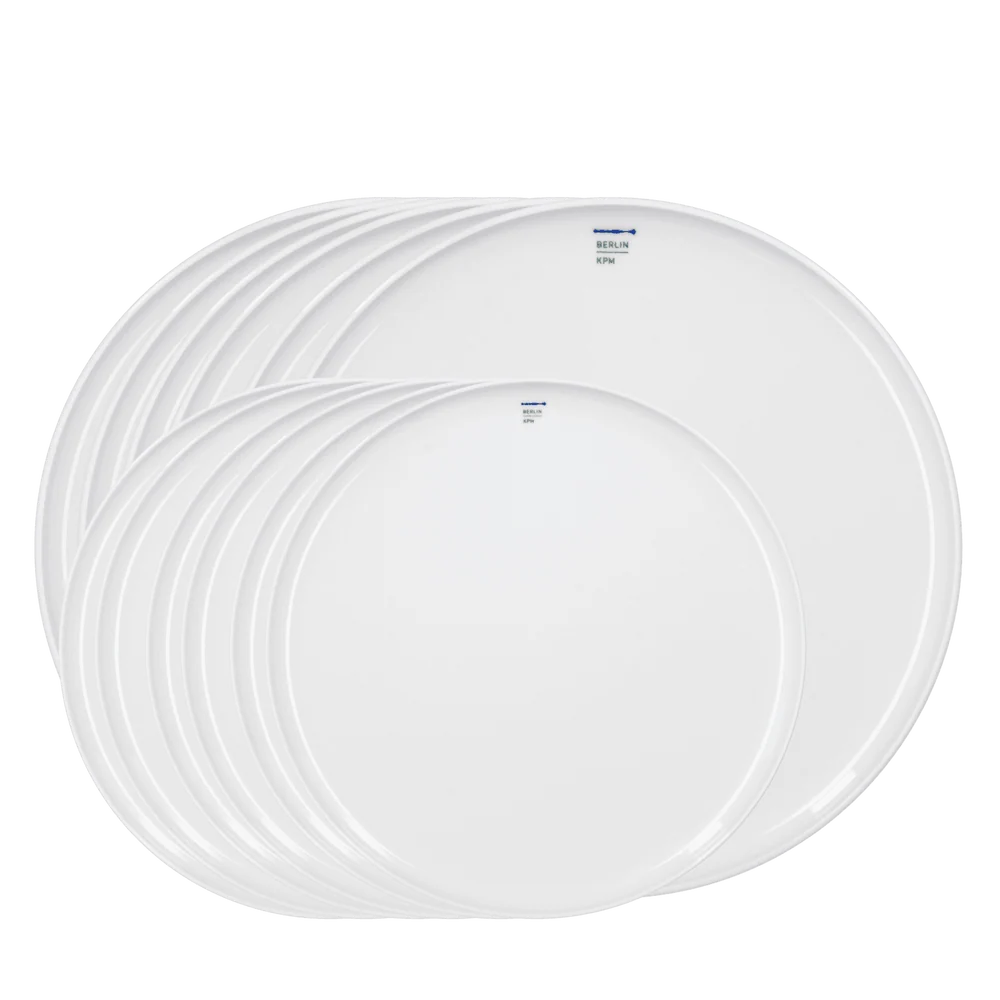 KPM Berlin LAB Tafel-Set – 12-teiliges Porzellanservice