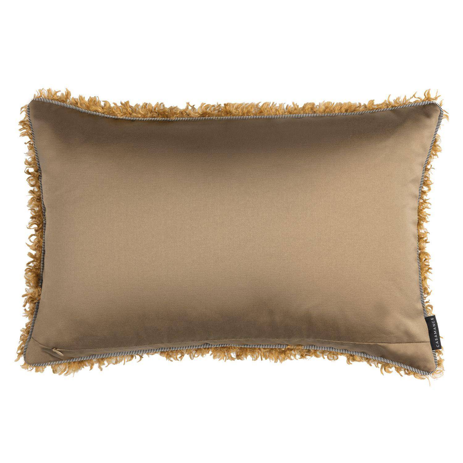 Casamance Sami Mordore 40x60 cm - Kissenbezug aus Kunstfell