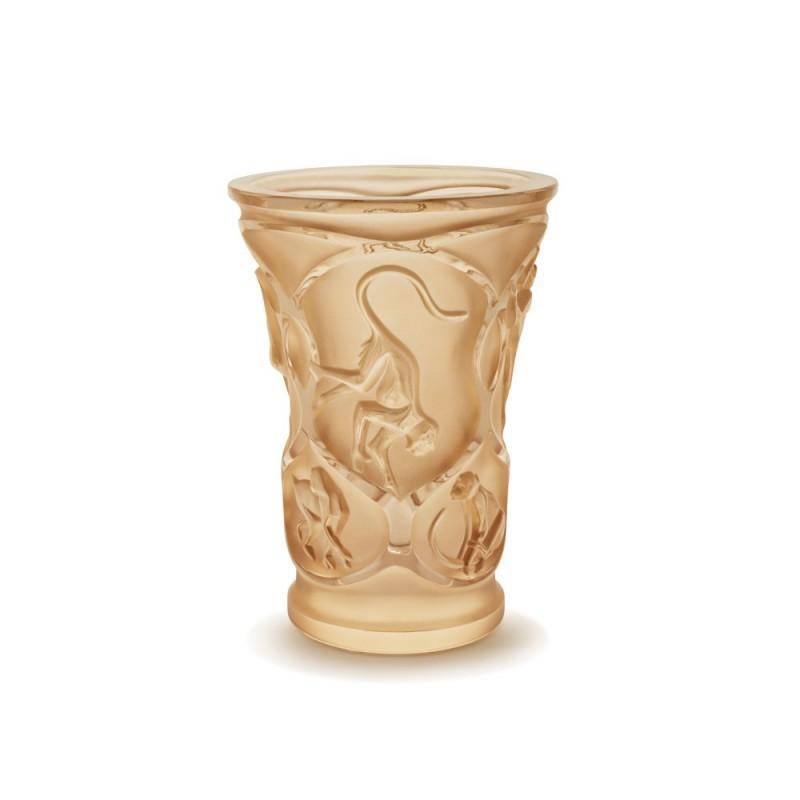Lalique Monkeys Gold Luster