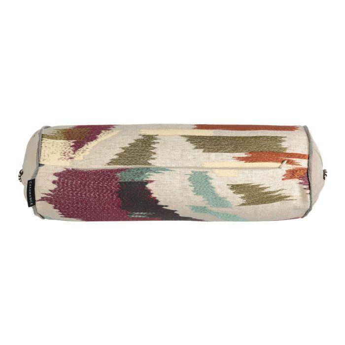 Casamance Benang Multico 50x16 cm - Kissenbezug mit Stickerei