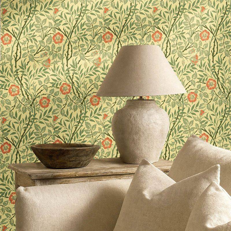 Morris & Co Sweet Briar Wallpaper