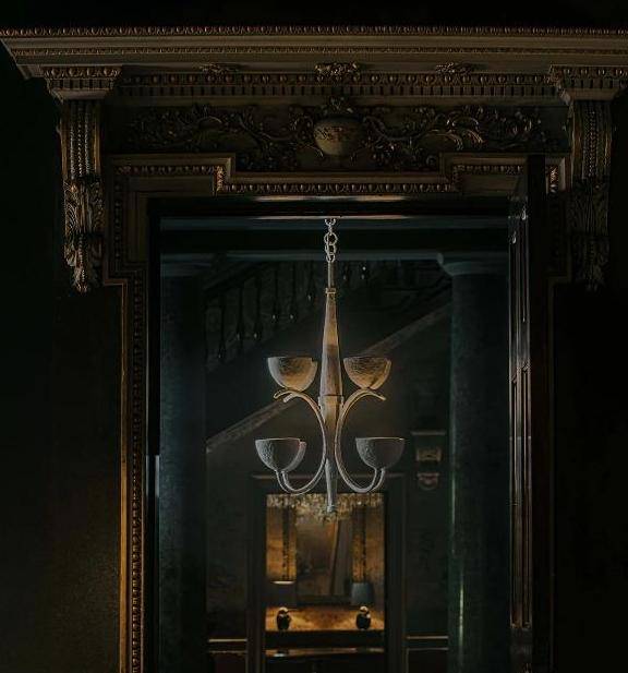 Porta Romana Compton Octave Ceiling Light