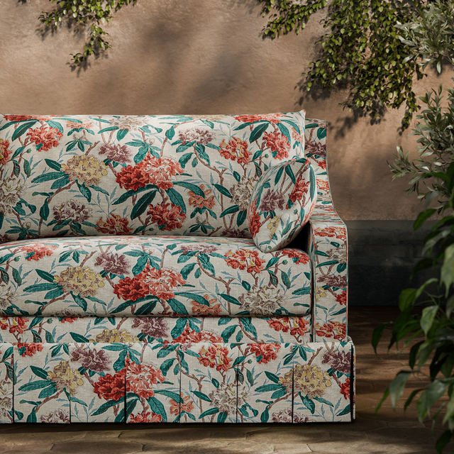 Zoffany Azalea Path - traumhafter Chintz mit Azaleen 