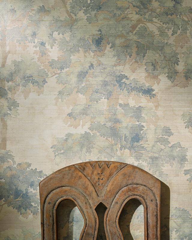 Colefax and Fowler Arbour Sisal Wallpaper