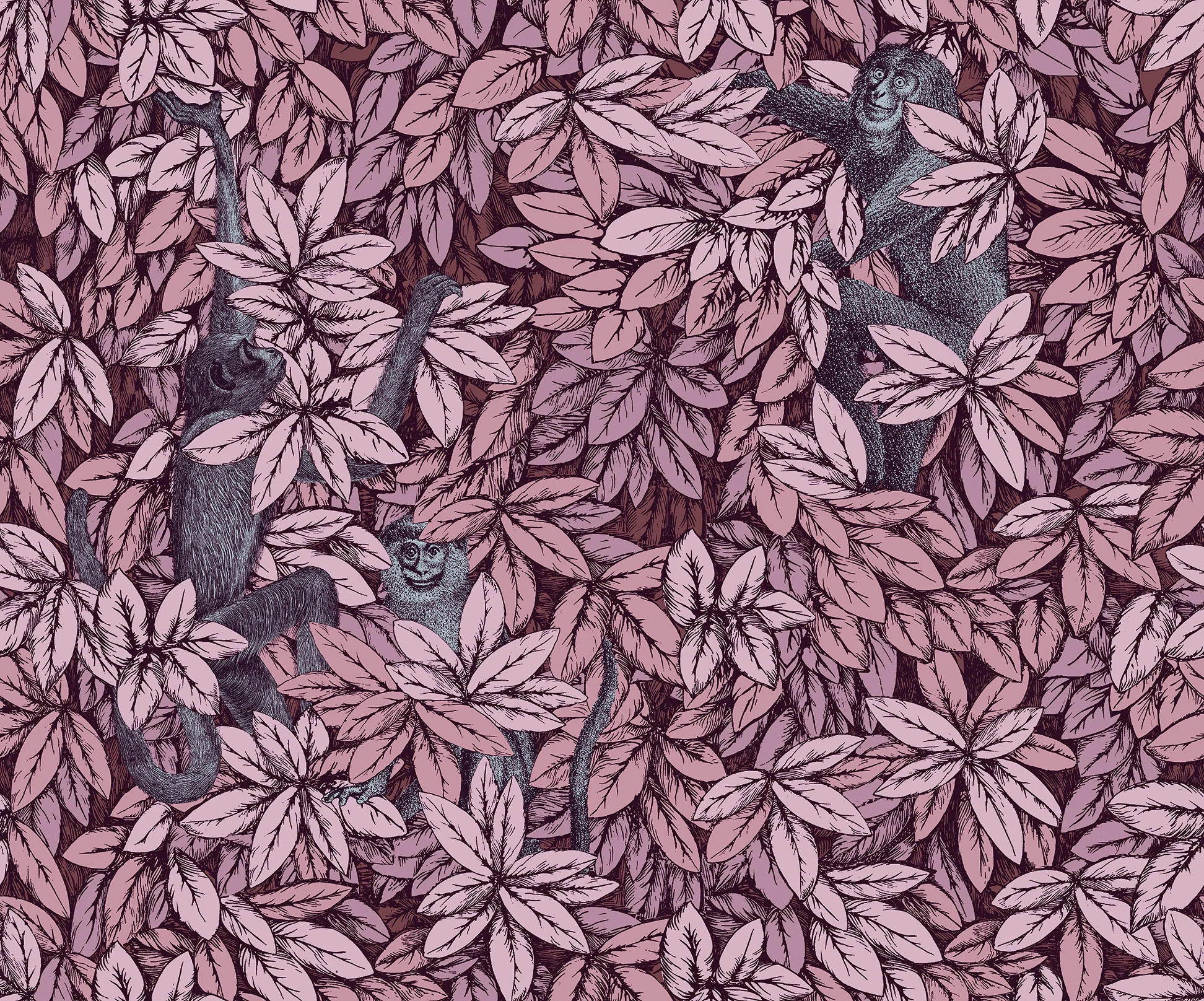 Cole & Son Foglie e Scimmie