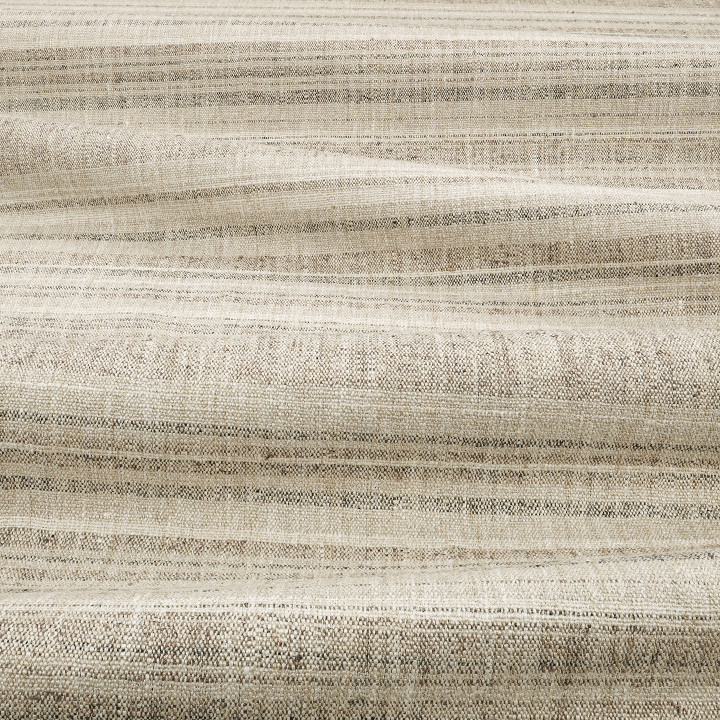 Mark Alexander Nomad — Leinen-Polyester-Gewebe mit horizontalen Streifen und Tonvariationen
