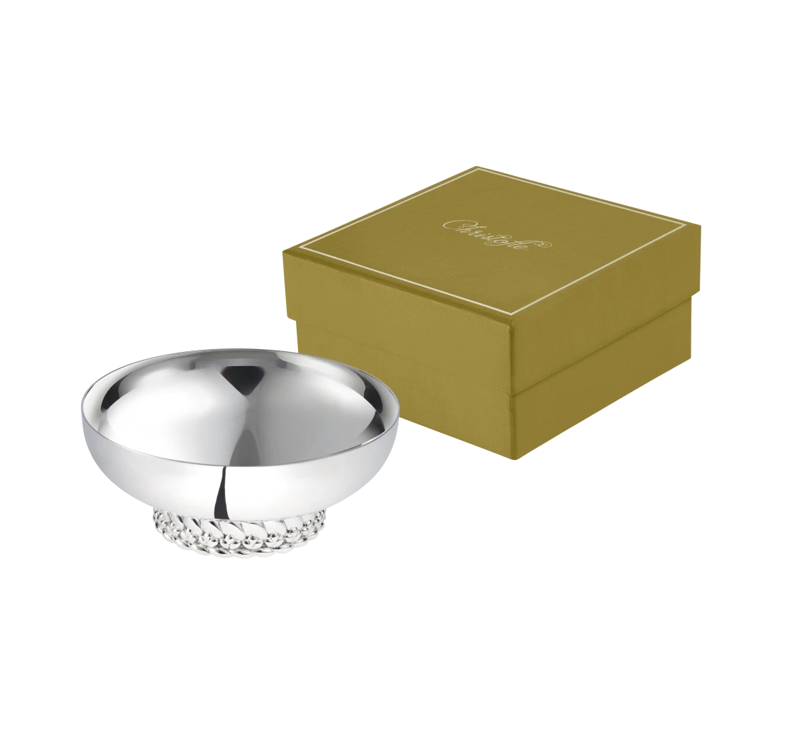 Christofle Bayblone Schale versilbert
