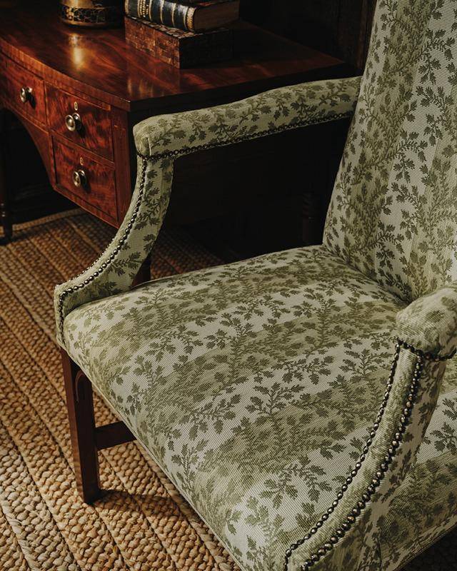 Colefax and Fowler Milton Leaf | Dekostoff im Floral-Design