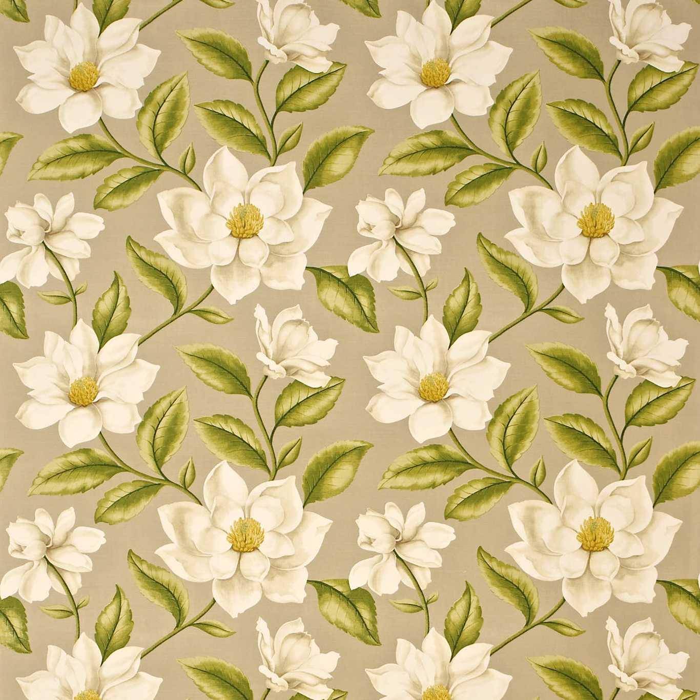 Sanderson Grandiflora Linen/Olive