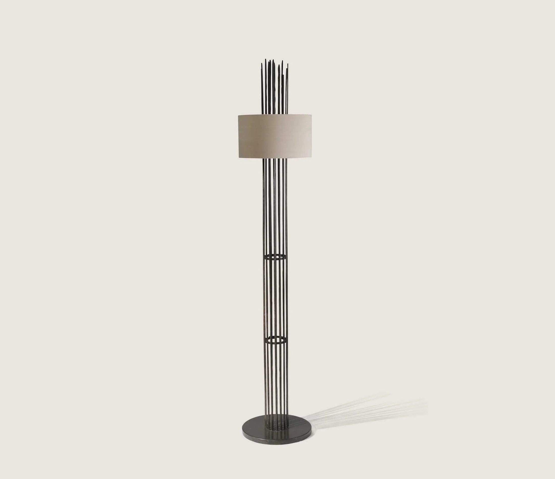 Porta Romana Flynn Caged Floor Lamp