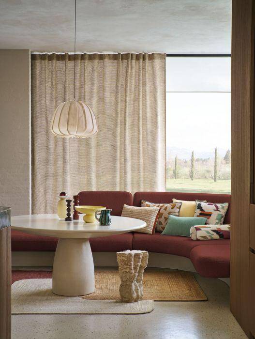 Casamance Benang Multico 50x16 cm - Kissenbezug mit Stickerei