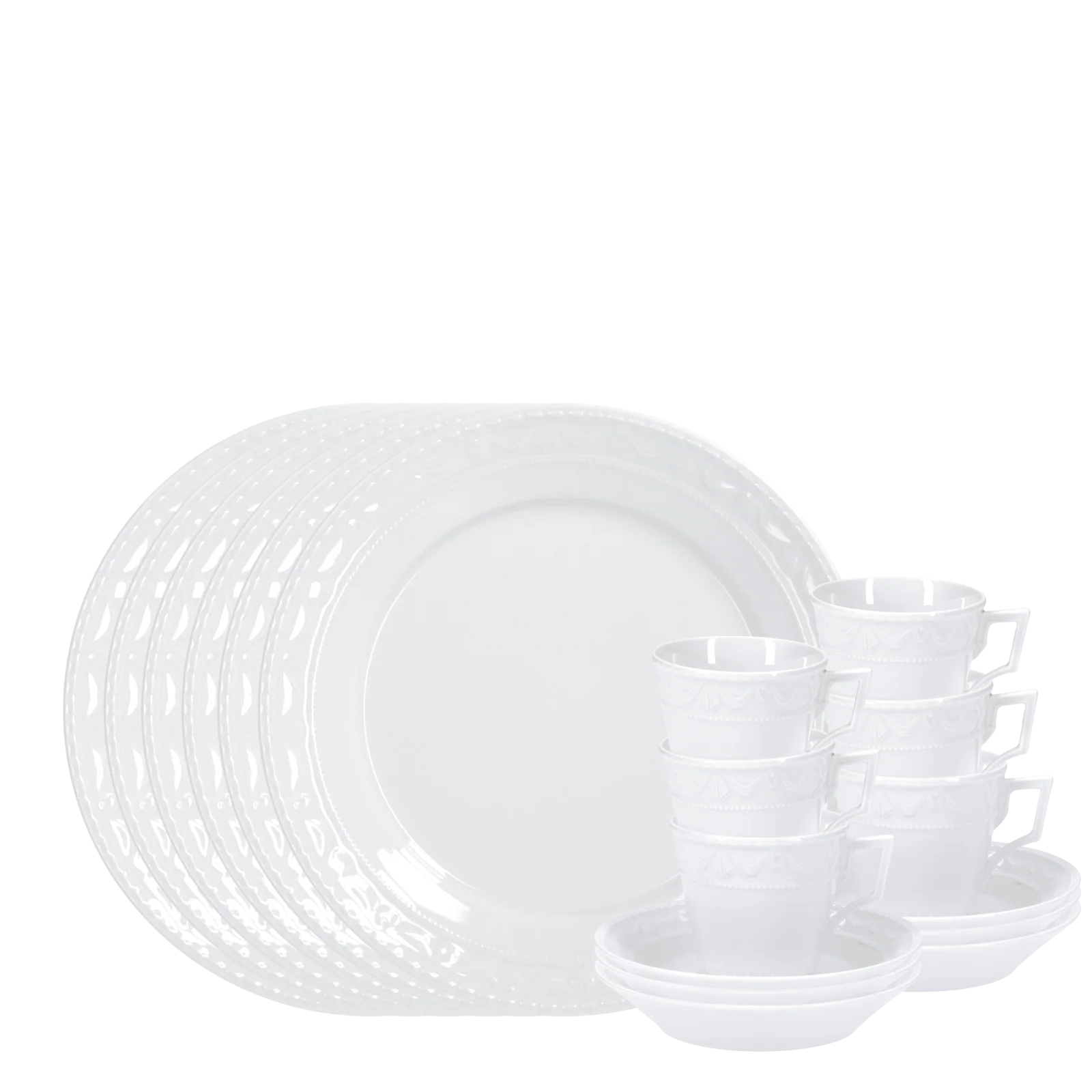 KPM Berlin Kurland Frühstücks-Set – 18-teiliges Porzellan