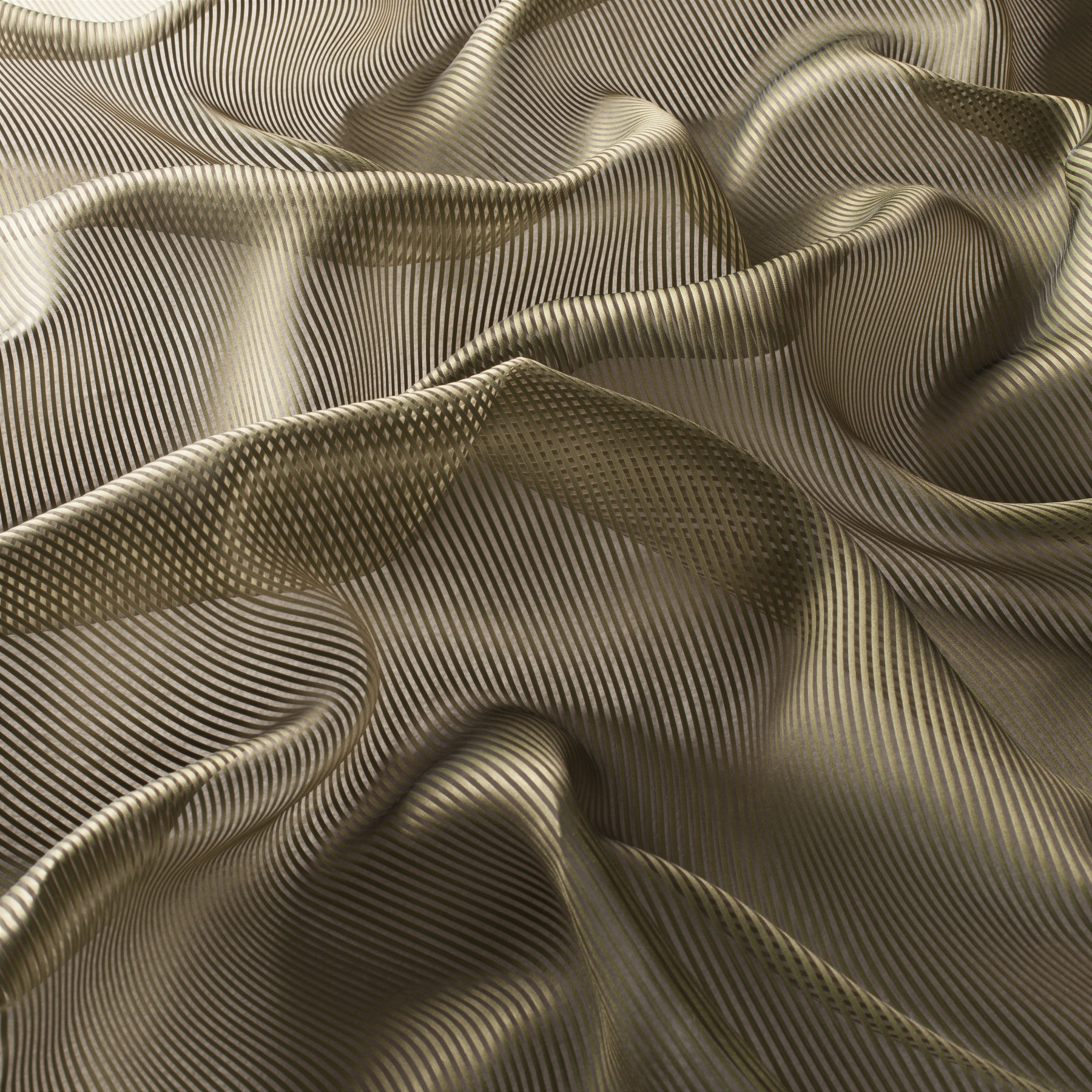 JAB Actress – Premium-Organza mit vertikalem Muster