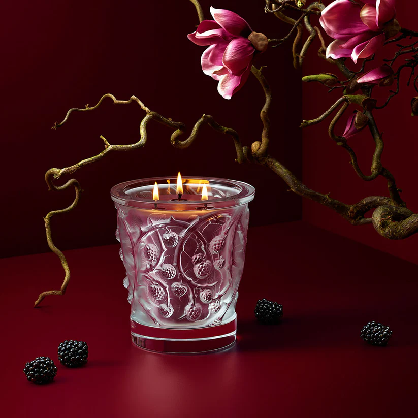Lalique Épines Crystal Scented Candle