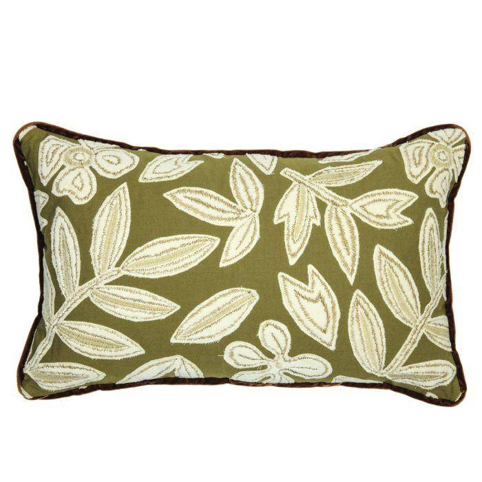 Casamance Forget Me Not Olive 30x50cm