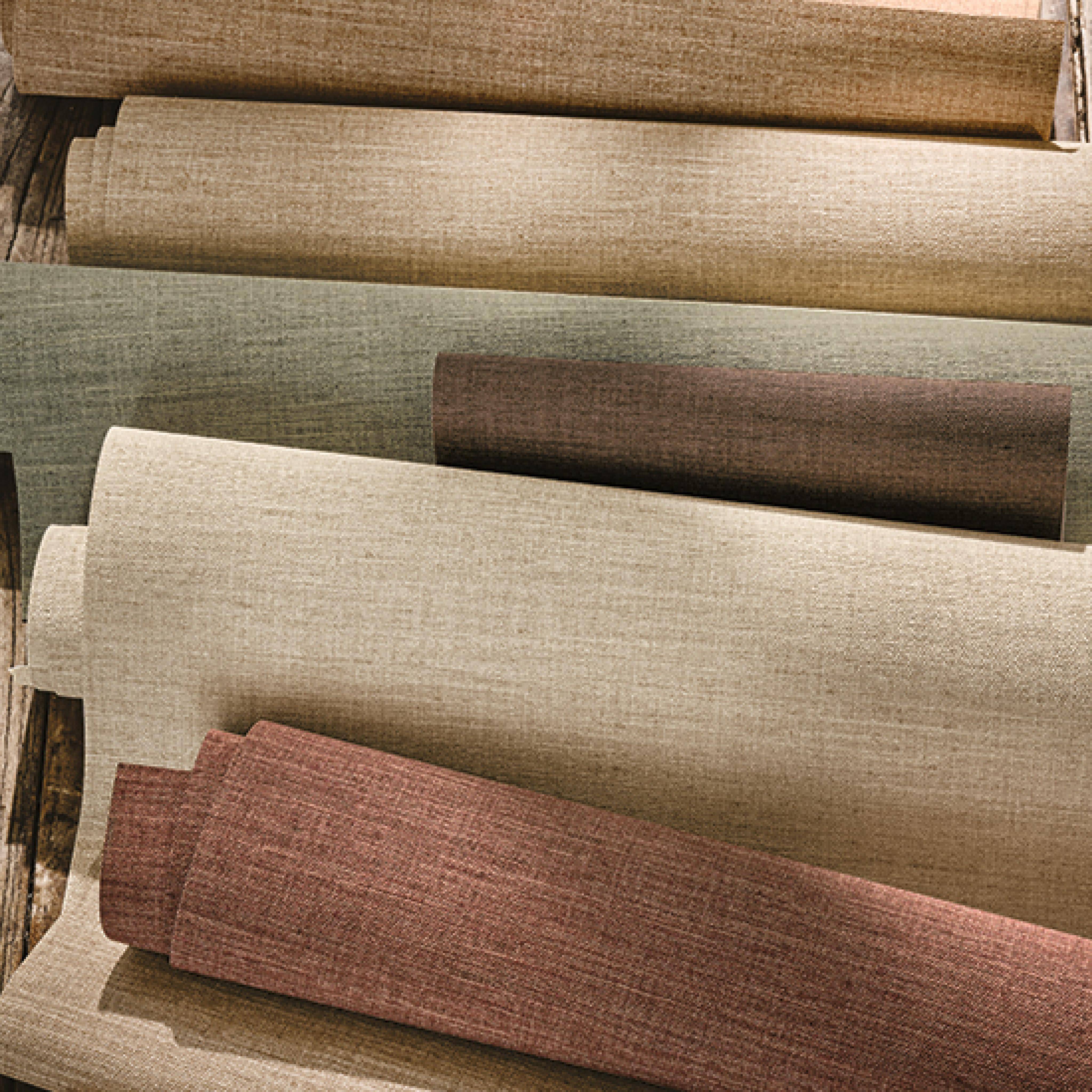 Romo Nysa Linen – Vinyltapete mit Leinenoptik