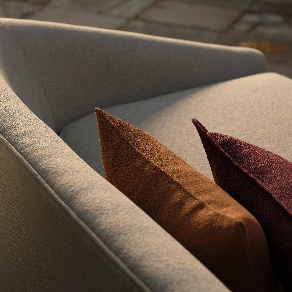 LIZZO Loggia – feuerfester Outdoor-Bezugsstoff