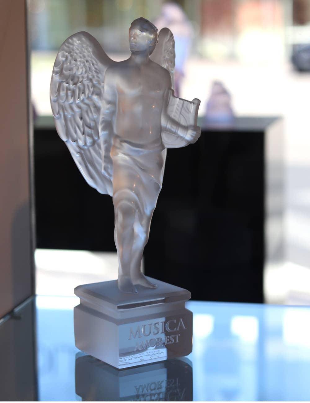 Lalique Angel Skultptur "Music is Love" limitiert