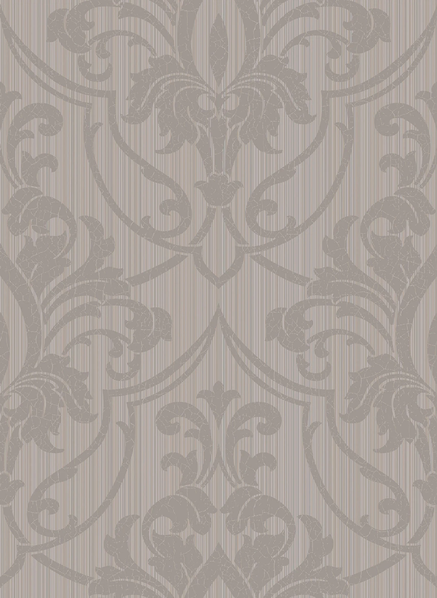 Metallic Gilver on Taupe