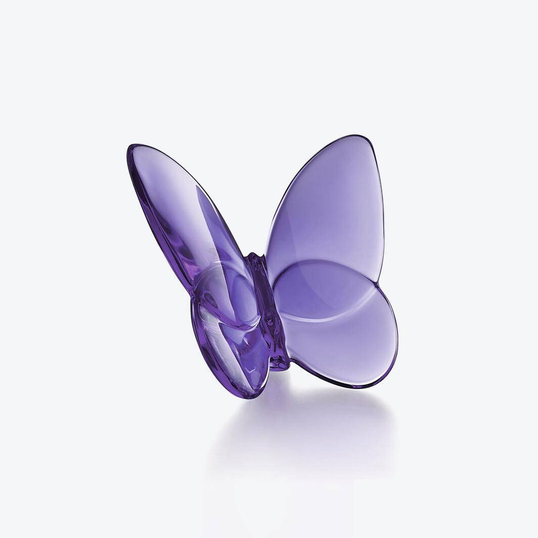 Baccarat Papillion Schmetterling - Lila