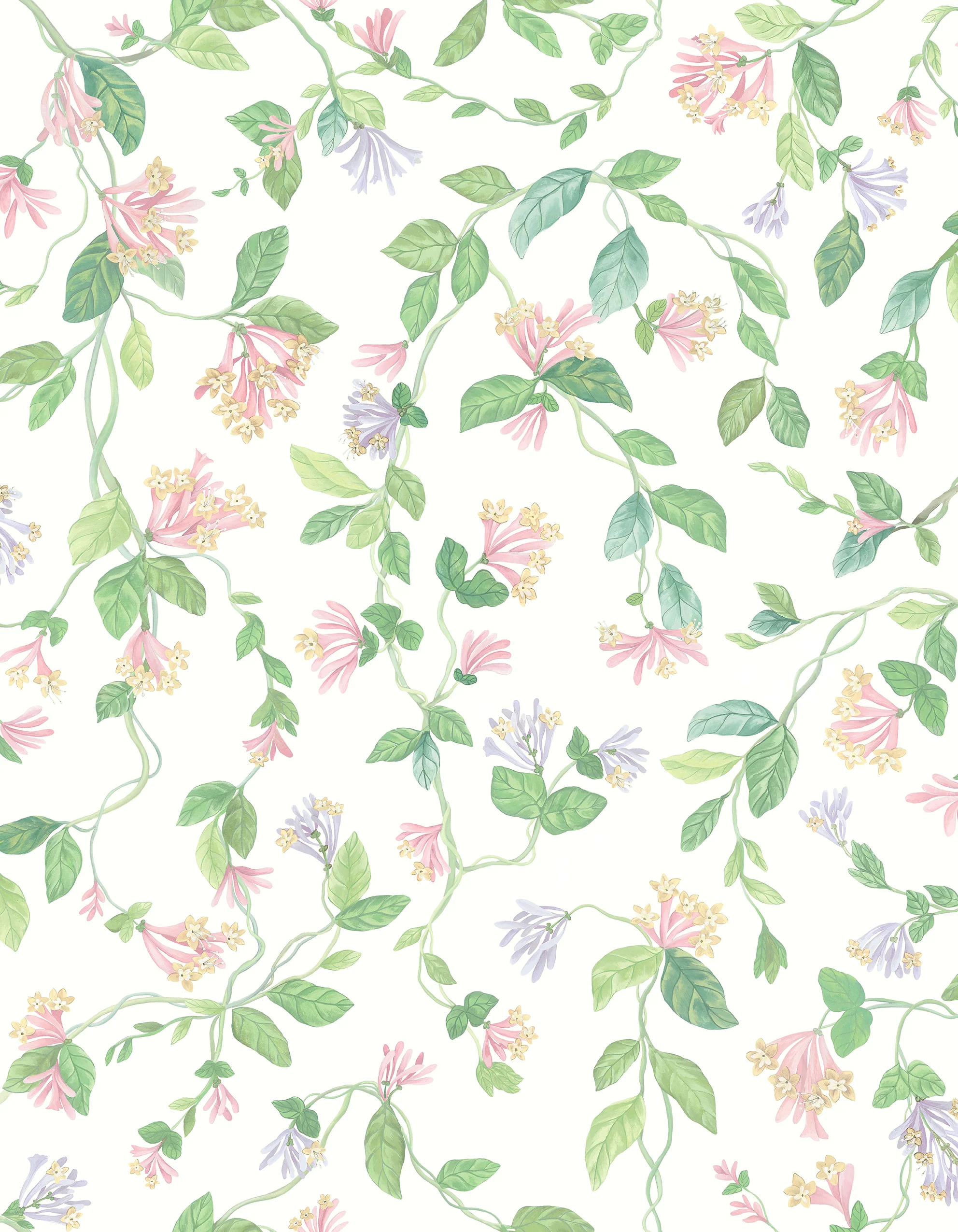 Blush, Sage, & Mulberry on Cream