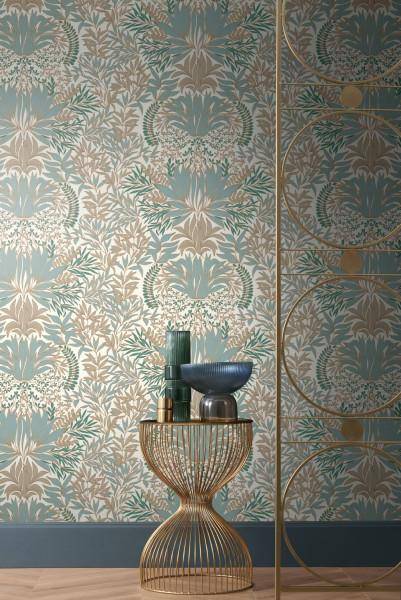 Casamance Chardon - ein raffiniertes Distelmotiv und Jugendstil