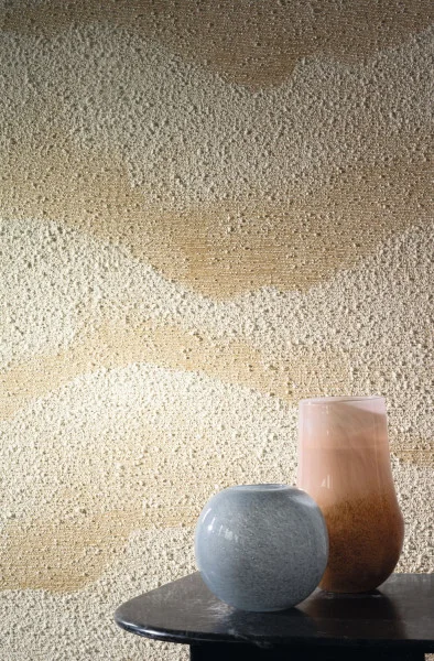 Casamance Jasper - Textil-Tapete in Boucle Struktur