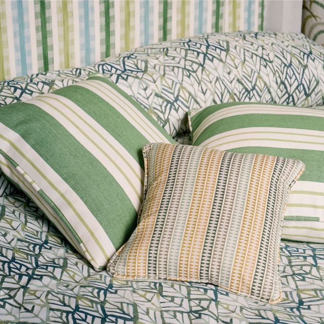 Clarke & Clarke Canopy - Jacquard-Stoff mit Pflanzenmuster