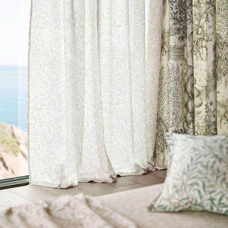 Morris & Co Pure Acorn Sheer Wide Width