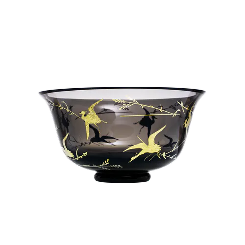 Moser Schale Tanganyika Smoke/Gold