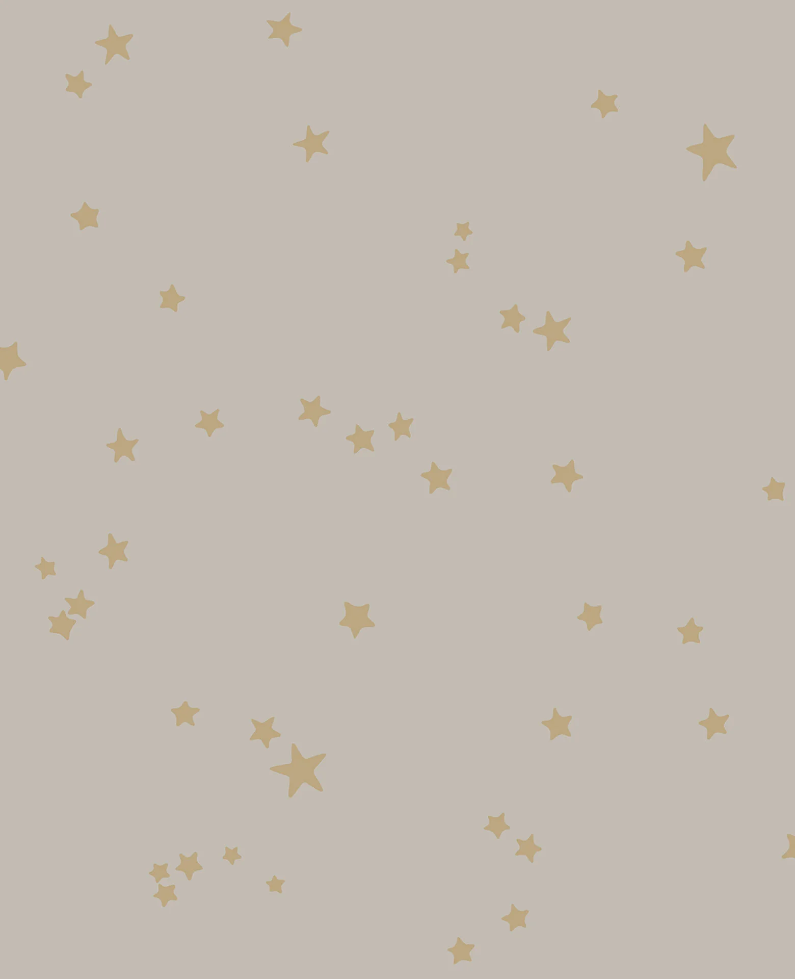 Metallic Gold on Taupe