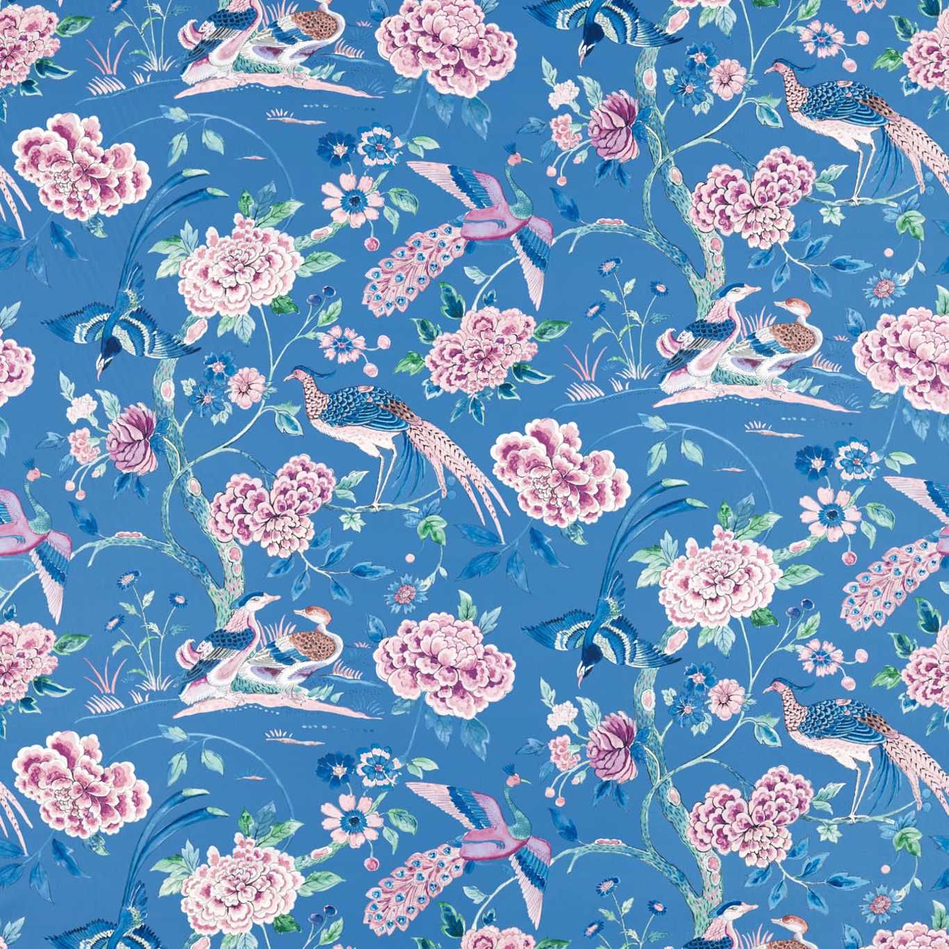 Sanderson Indienne Peacock  