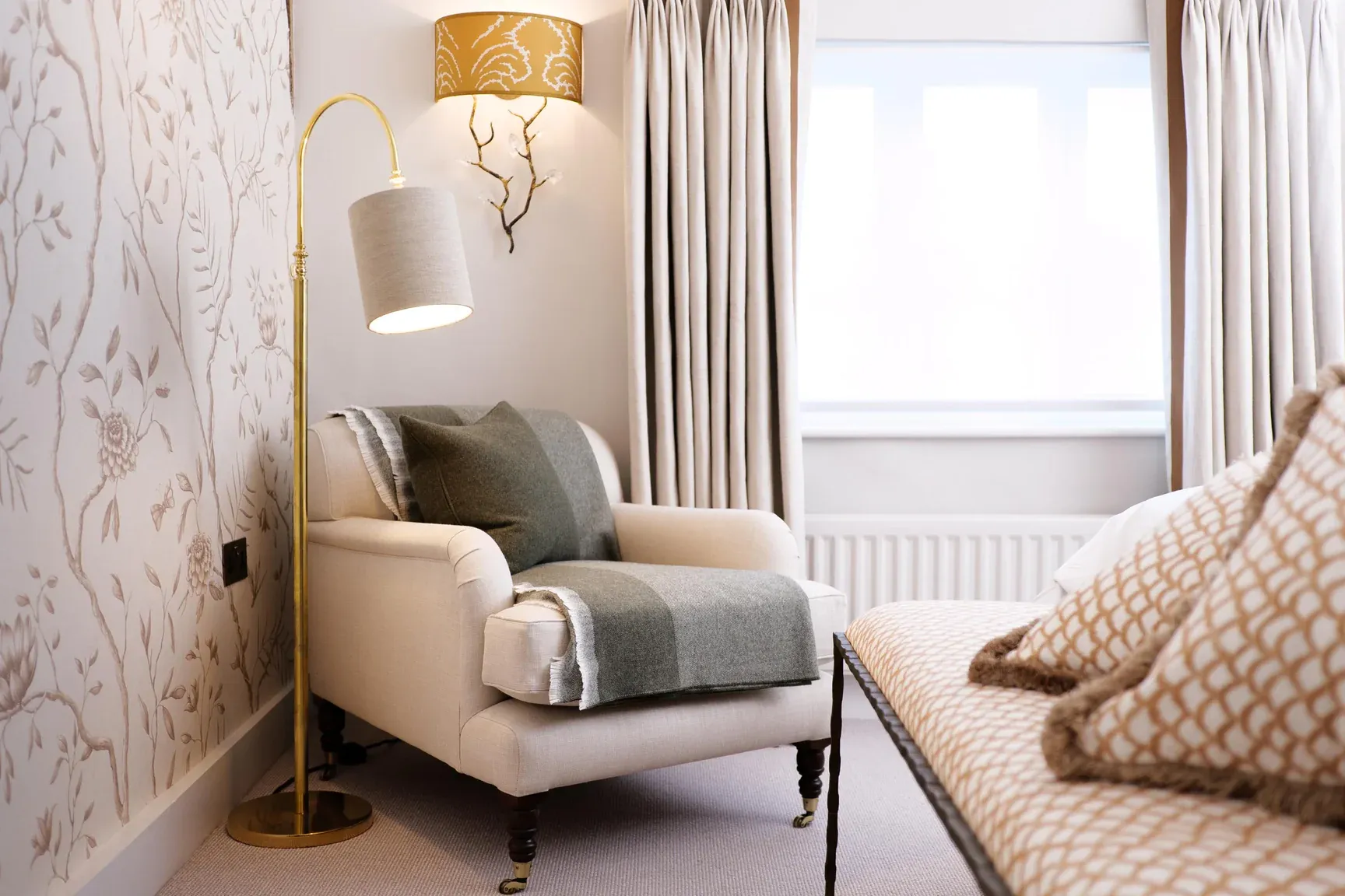 Porta Romana Trailing Blossom Wall Light