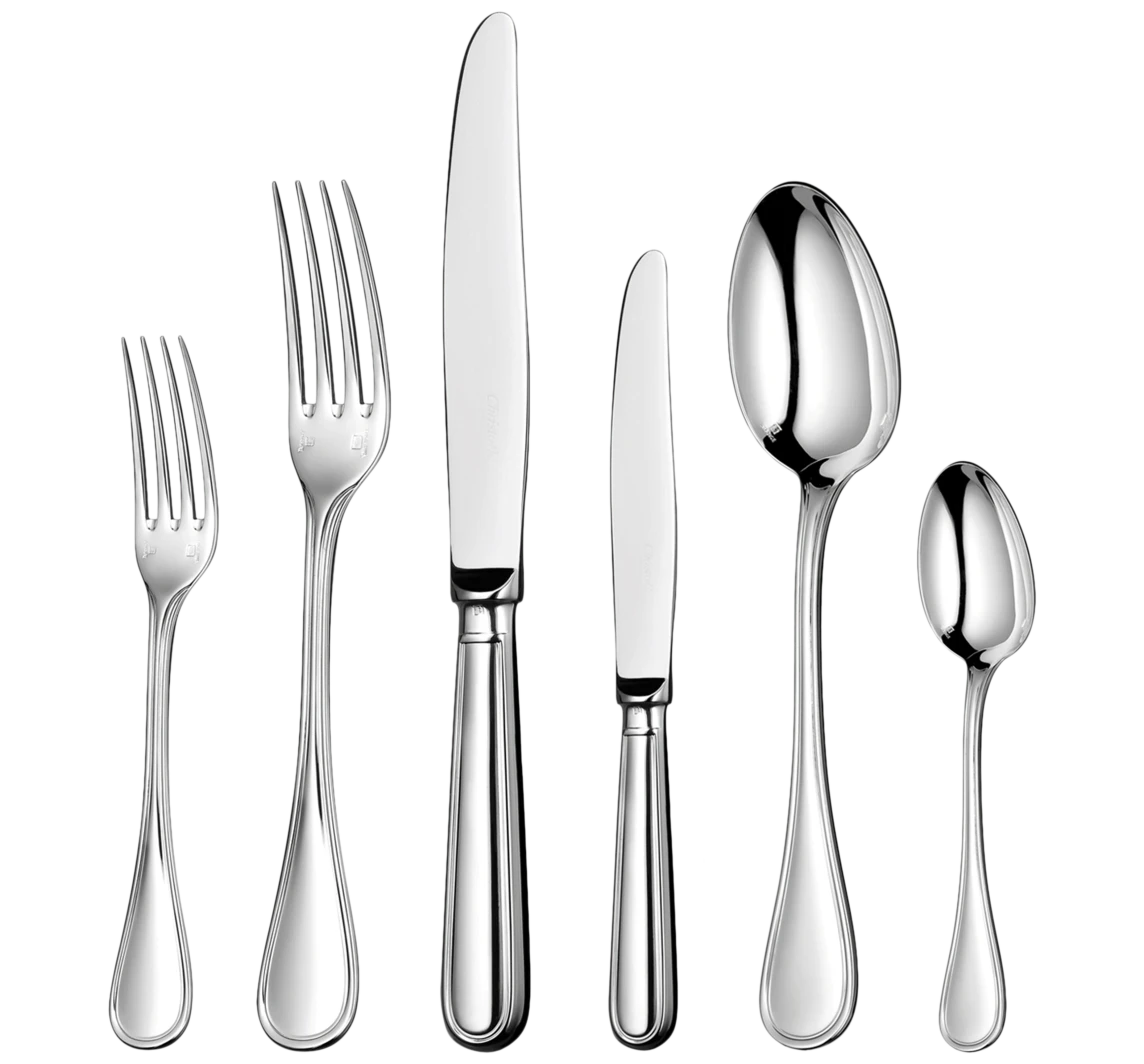 Christofle Albi 110-tlg Besteckset versilbert