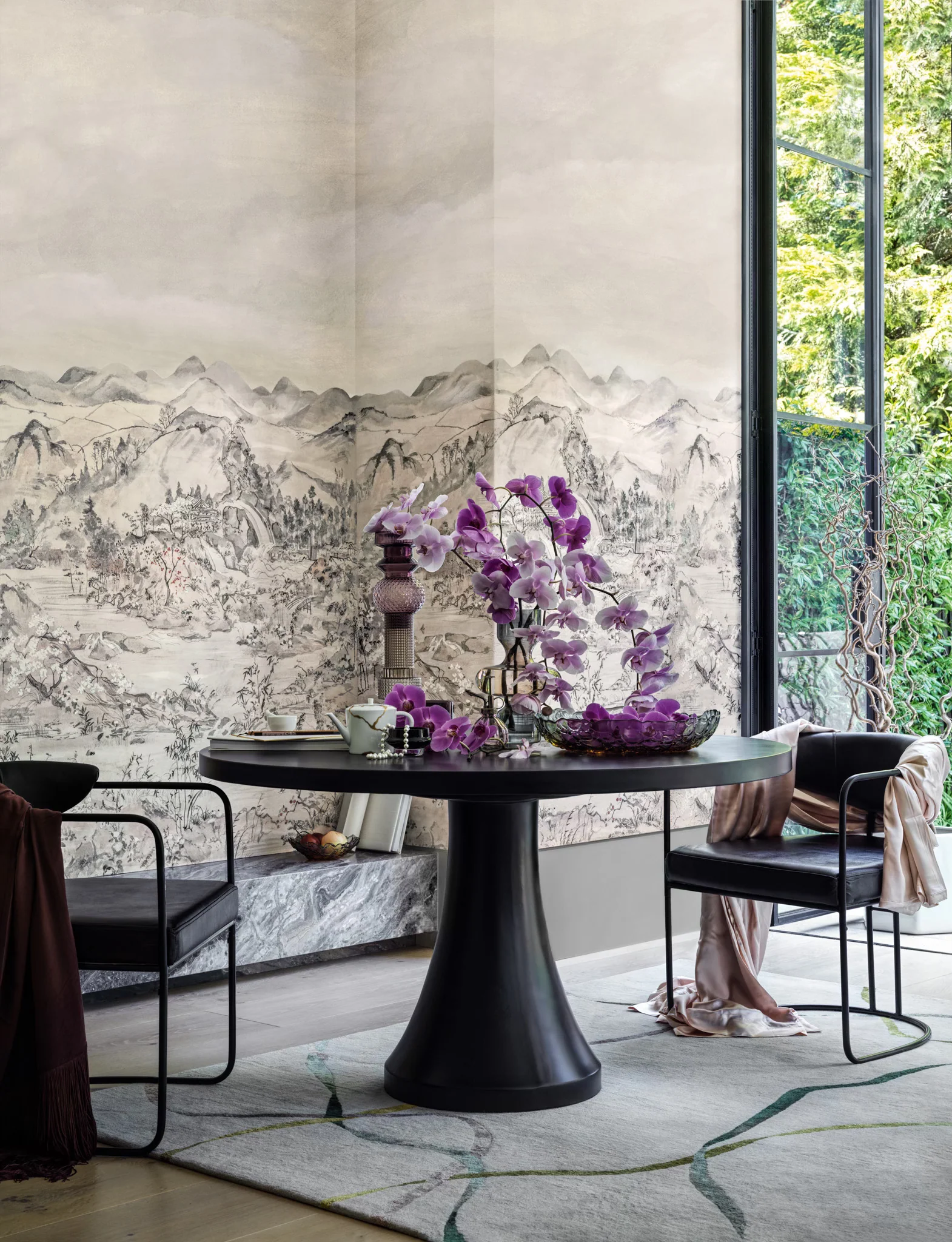 Cole & Son Japanese Chinoiserie - Grasscloth 